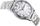Ora dore Casio MTP-V006D-7B2, çelik inox, ekran me ditë dhe datë, sferë e bardhë