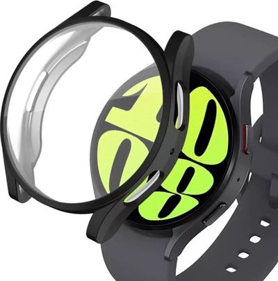 Kasje për orë inteligjente Tech-Protect Defense360 Samsung Galaxy Watch 6 44mm, me xham mbrojtës, e zezë
