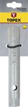 Цевкаст клуч Topex Double Ended 35D934, 14 x 15mm, челик, сребрена боја