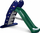 Rrëshqitëse për kalamajt Little Tikes Giant Slide Jungle, 180 cm, palosëse, jeshile blu