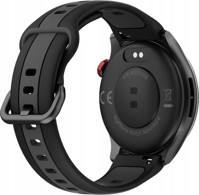 Ora e zgjuar MyPhone Watch Adventure, Bluetooth, që s’e ha uji, e zezë