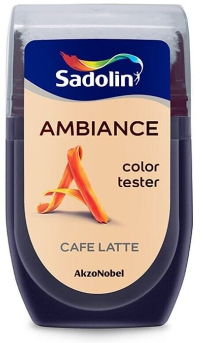 Mostër boje Sadolin Ambiance Cafe Latte, 30ml, për mure nga brënda, bezhë e ngrohtë