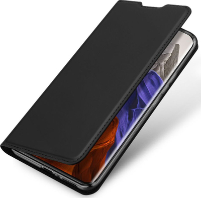 Futrollë Dux Ducis Skin Pro për Xiaomi Mi 11 Pro, me kapak, xhep për kartë, e zezë