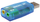 Kartelë zanore USB Gembird SC-USB-02 Virtus, 3D Sound, transparente blu