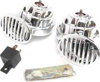 Bori shumëtonëshe AMiO 01715, 12V, 110dB, argjendi