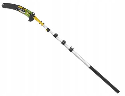 Sharë kopshti John Gardener, teh 36 cm, dorezë teleskopike 5.5 m, e verdhë