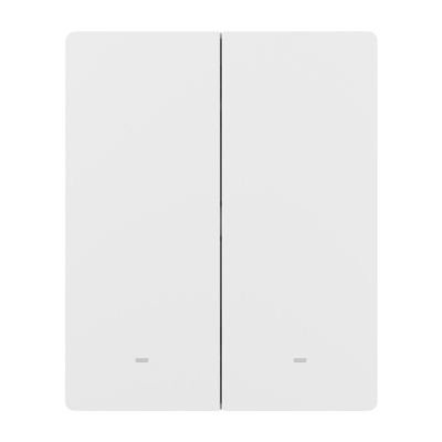 Çelës muri smart Sonoff M5 2C 80W, WiFi Matter, 2 kanale, i bardhë