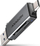 Lexues kartelash i jashtëm Axagon CRE-DAC, USB 3.2 Gen 1 Type-C dhe Type-A, SD dhe microSD, metalik