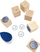 Set vula emocionet Colorado Denim Emotion Stamp, 6 copë, me bojë, shumëngjyrësh