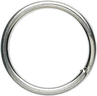 Прстен за риболов Okuma Splitring Forged, 8 mm, 10 парчиња, инокс