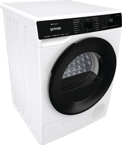 Tharëse rrobash Gorenje DPNA92WIFI, 9 kg, A++, e bardhë e zezë