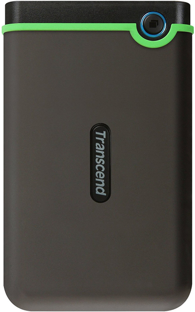 Disk i jashtëm Transcend StoreJet 25M3S, 2TB, i hirtë / gjelbër