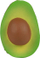 Lodër për kafshime Oli &amp; Carol Arnold the Avocado, gomë natyrale, jeshile
