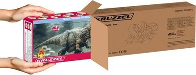 Set për me gërmu dinosaurë Kruzzel 24982, 12 copë, me çekiç edhe furçë