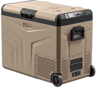Frigorifer portativ Yolco TCX60 Sand, 60L, kompresor, ngjyrë rëre