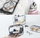 Set çantash organizuese Transparent Necessities, 3 pjesë, PVC, transparente