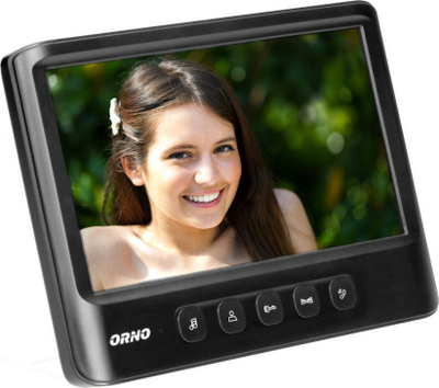 Monitor videofoni ORNO IMAGO, 7", me ngjyra, i zi