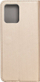 Kapak telefoni Smart Case Book për Motorola G23, me magnet, me xhep kartash, ngjyrë gold