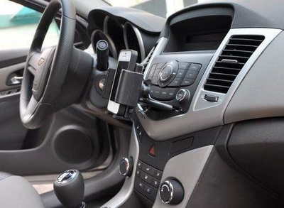 Mbajtëse telefoni AP5 GSM për vendin e CD-së, që sillet, ngjyrë e zezë