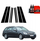 Foli mbrojtëse B C Pillar për Mercedes Benz C Class S204 Wagon 2007 2011, set 8 copë, e zezë me shkëlqim