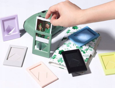 Kornizë fotosh LoveInstant, për Fujifilm Instax Mini, plastike, e zezë