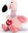 Lodër pelushi Trudi Friends Flamingo, për bebe, rozë