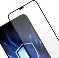 Xham mbrojtës 3mk BlockX UniGlass Glass 09, për iPhone 14 Pro Max 15 Plus 16 Plus, kornizë e zezë
