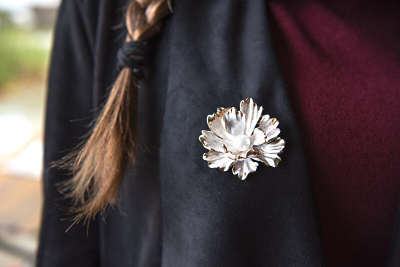 JwL Luxury Pearls Цветна Брошка JL0573