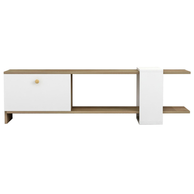 Set mobilie për TV Henriette 120x25x37Hcm (HM8900.11), bardhë