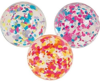 Set toptha kërcyes me pika Creotime, 12 copë, diametër 45mm, shumëngjyrësh