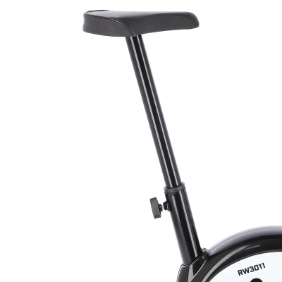 Biçikletë stacionare One Fitness RW3011, rezistencë mekanike, kompjuter trajnimi, e zezë