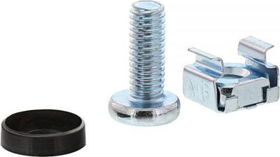 Set dado me kafaz InLine M6, 20 dado, 20 rondele, 20 vida, metalik