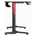 Tavolinë gaming Diablo Chairs X Mate 1000, 100x60 cm, e zezë e kuqe