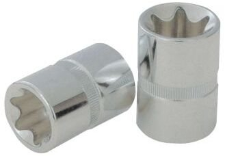 Kapak Torx KS Tools CHROMEplus E16, 1/2", në varëse