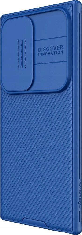 Kapak telefoni Nillkin CamShield Pro për Samsung Galaxy S24 Ultra, me mbrojtje kamere me kapak që rrëshqet, blu