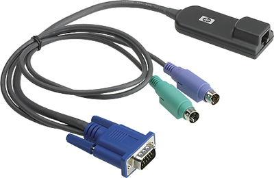 Adapter USB Hewlett Packard AF629A, Virtual Media, për serverë, gri