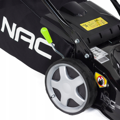 Kosë bari me benzinë NAC LS40-127R-JN, motor 127cm³, gjerësi kositje 40cm, e zezë