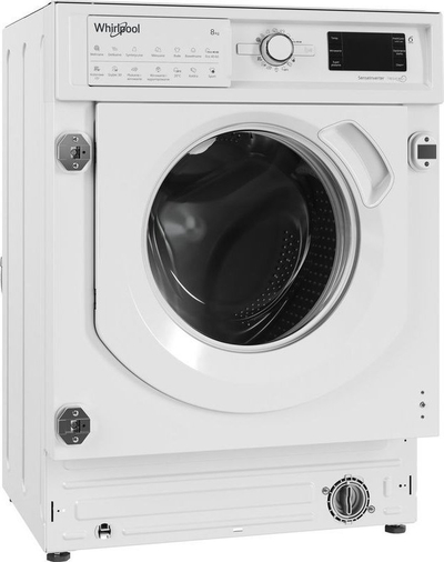 Lavastregë e integrume Whirlpool BI WMWG 81485 PL, 8 kg, 1400 rpm, e bardhë