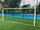 Rrjetë futbolli YakimaSport 5 x 2 m, fije 4 mm, e bardhë