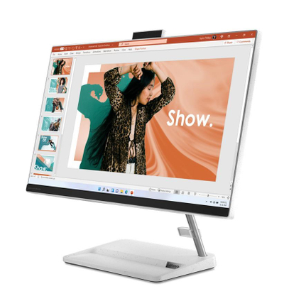 Kompjuter All-in-One Lenovo IdeaCentre 3, 23.8\", i7, 16GB RAM, 1TB SSD, i bardhë