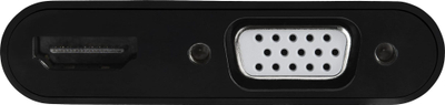 Adapter Mini DisplayPort në HDMI/VGA StarTech.com, 68 cm, 1920 x 1200, i zi