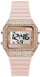 Orë digjitale për femra Guess Zoom GW04040L3, rozë