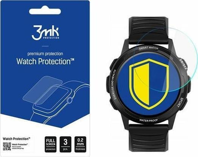 Xham mbrojtës 3MK FlexibleGlass për Bemi Tracker Watch, 0.2mm, 7H, transparent