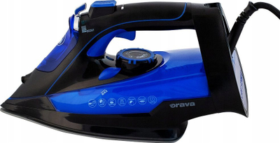 Hekur me avull Ehlika Orava ZE-302, 2800W, sistem anti-drip, blu