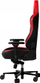 Karrige gaming Lorgar Base 311, lëkurë PU, mbështetëse 4D, e kuqe e zezë