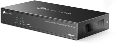 Video regjistrues rrjeti TP-Link Omada VIGI NVR1004H-4P-2TB, 4 kanale PoE, 2TB, i zi
