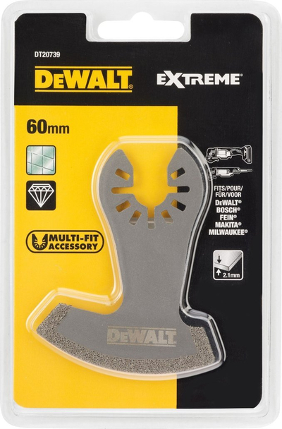 Teh sharre DEWALT MT, 75x60mm, diamant, për fuga pllakash