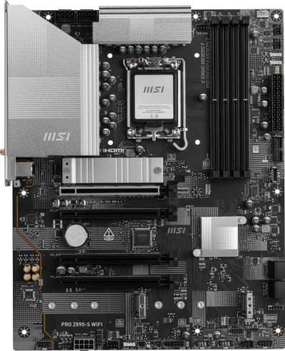 Pllakë amë MSI PRO Z890-S WIFI, Intel Z890, LGA 1851, ATX