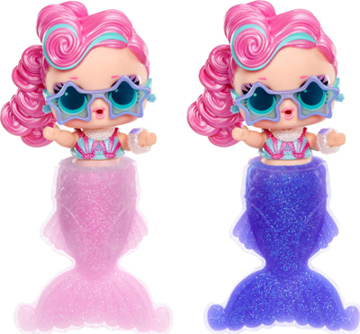 Lodër gocë L.O.L. Surprise Mermaids Tots, bisht sirene që i ndërron ngjyrën, për kalamaj 4+, shumëngjyrëshe