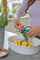 Gërshërë barishtesh Gardena HerbCut 12214, tehe inoksi, dorezë ergonomike, ngjyrë turquoise